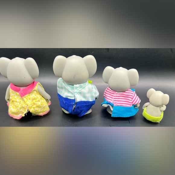 Li’l Woodzeez- Elephant Figure set of 4 - Picture 4 of 5